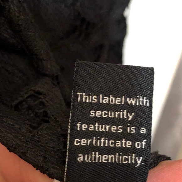 Diane Von Furstenberg DVF size 14 black classic lace jacket / blazer lined NWOT - Picture 12 of 14